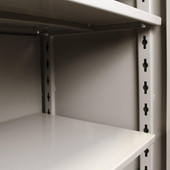 Republic Storage Systems, LLC Republic All-Welded 60"w x 21"d x 82"h Steel Industrial Bin Storage Cabinet with 224 Bins