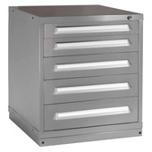 Republic 5 Drawer Modular Cabinet with 104 Compartments Standard Wide Bench Height Republic Storage Systems, LLC Shiffler Furniture and Equipment for Schools