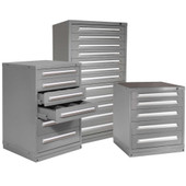 Republic Storage Systems, LLC Republic 12 Drawer Modular Cabinet with 240 Compartments Standard Wide Eye-Level Height