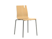 Pedagogy 12" Madrid Stack Chair w/notch, Set of 2 Pedagogy Shiffler Furniture and Equipment for Schools