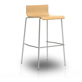 Pedagogy 24" Low-Back Madrid Cafe Chair w/o notch, Set of 2 Pedagogy Shiffler Furniture and Equipment for Schools