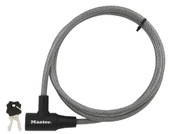 Master Lock 6 ft x 3/8" Integrated Cable Lock, keyed different Master Lock Shiffler Furniture and Equipment for Schools