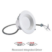 Recessed Downlight 10" Circular Integrated Driver Power and Color Select 27/35/50K Selectable Keystone Technologies, LLC Shiffler Furniture and Equipment for Schools
