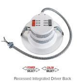 Keystone Technologies, LLC Recessed Downlight 10" Circular Integrated Driver Power and Color Select 27/35/50K Selectable