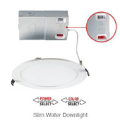 Wafer Slim Trim 6" Circular Power and Color Select Keystone Technologies, LLC Shiffler Furniture and Equipment for Schools