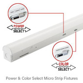 Keystone Technologies, LLC 2ft Microstrip Fixture Power Select & Color Select, 25/20/15W