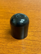 Black Plastic Chair Tip, Fits 3/4" OD Tubes