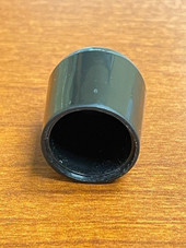 Black Plastic Chair Tip, Fits 3/4" OD Tubes