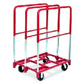 Raymond Panel Mover with 5" Phenolic Casters, 2 Fixed and 2 Swivel, and 3 45" Uprights