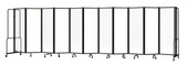 NPS Room Divider, 6' Height