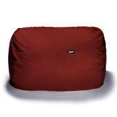 Jaxx 5.5 Foot Lounger Bean Bag Loveseat, Cinnabar