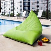 Jaxx Twist Outdoor Bean Bag Chair, Lime