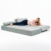 Jaxx Balshan Chaise Lounge Daybed, Ice