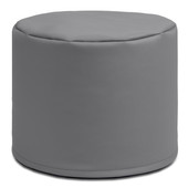 Jaxx Spring Modular Pouf Classroom Bean Bag Seat, Premium Vinyl - Charcoal