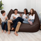 Atrium Lozia Loveseat , Tempo Vinyl - Chocolate