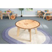 Nature View Live Edge Round Table 20H