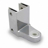 Top hinge bracket 1-1/8 inch with spacer, chrome plated zamac Other Shiffler Furniture and Equipment for Schools