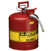 5 Gallon/19 Liter IIAF Red 5/8 in. Hose Justrite Mfg. Shiffler Furniture and Equipment for Schools