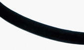 Lawrence Plush Velour Rope, Black, per foot Tensator Shiffler Furniture and Equipment for Schools