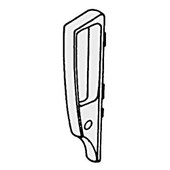 Handle For Medart Locker (me-5521.5); Incl 2 Ea 8-32 X 3/8" Ph Sems Mach Screw MEDART, Inc. Shiffler Furniture and Equipment for Schools