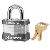 Master Lock Laminated Steel Padlock Non-Master Keyed - Gray Master Lock Shiffler Furniture and Equipment for Schools