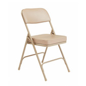 3200 Series Steel Folding Chair with Fabric Upholstered Seat & Back, 2 per carton National Public Seating Shiffler Furniture and Equipment for Schools