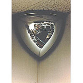 Fred Silver Convex Mirror, Indoor, Quarter Dome, 90 Degree, Polycarbonate, Shatter Resistant - 18" Diameter Fred Silver Shiffler Furniture and Equipment for Schools