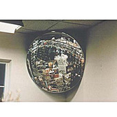 Fred Silver Convex Mirror, Indoor / Outdoor, 160 Degree, Grade A Acrylic, Shatter Resistant, Round - 30" Diameter Fred Silver Shiffler Furniture and Equipment for Schools