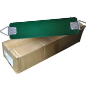 6" Belt Swing Seat Green Ctn Of 15 w/vandal Proof Steel Insert Jensen Swing Shiffler Furniture and Equipment for Schools