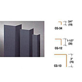 8' RC Musson Corner Guard with 1-1/2" wings & tape R.C. Musson Rubber Co. Shiffler Furniture and Equipment for Schools