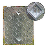 SignGrabber Bracket for Standard Chain Link Fence w/2" Hole, with Hardware, 48/CTN Other Shiffler Furniture and Equipment for Schools