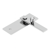Throw latch; 3-1/2 Inch OC, chrome Plated brass Other Shiffler Furniture and Equipment for Schools