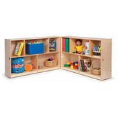 24" Fold & Roll Storage Whitney Brothers Shiffler Furniture and Equipment for Schools