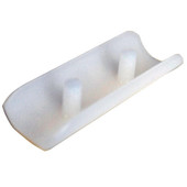 Nylon Glide for Virco sled based chairs, Natural 7/8" x 1 5/8" Virco Shiffler Furniture and Equipment for Schools