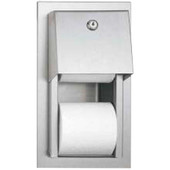 Twin Hide-A-Roll, recessed mounted tissue dispenser Other Shiffler Furniture and Equipment for Schools