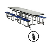 Caster for table with seating Krueger International - KI Shiffler Furniture and Equipment for Schools