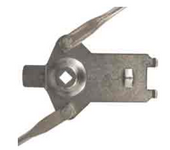 Lockbar for 71 inch, single tier, older, expanded metal lockers