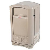 50 Gal Plaza Container, Beige Newell Rubbermaid Shiffler Furniture and Equipment for Schools