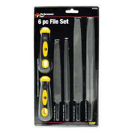 Performance Tool 6 pc. file set, 4 files, 2 handles Other Shiffler Furniture and Equipment for Schools