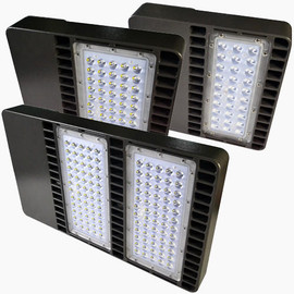 Area Light LED - 100-277v- 150w LED- 14,825 lm- 5000k CCT- Replaces 400w HID(MH)- Meanwell Driver - Type III Medium distribution Paclights, LLC Shiffler Furniture and Equipment for Schools