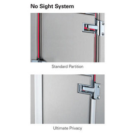 No sightline system, continuous stop -strike side, for 58 inch door Accurate Partitions Shiffler Furniture and Equipment for Schools