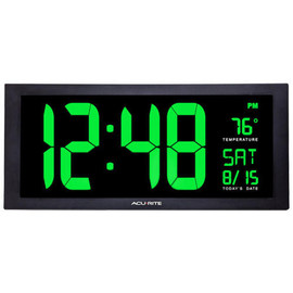 Buy Chaney Large Digital Clock, Date & Indoor Temperature Display