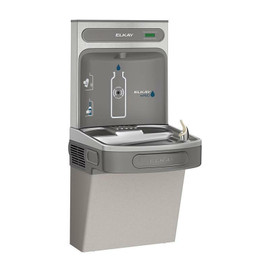 Elkay EZH2O bottle filling station with single ADA cooler 8 GPH - light gray Elkay Shiffler Furniture and Equipment for Schools
