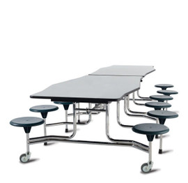 BioFit Avant Cafeteria Table with Powder Coat Frame - 10'L BioFit Shiffler Furniture and Equipment for Schools
