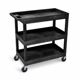 32" X 18" Tub Cart - Three Shelves Luxor Shiffler Furniture and Equipment for Schools