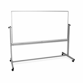 72" X 48"H Double-Sided Magnetic Whiteboard Luxor Shiffler Furniture and Equipment for Schools