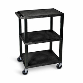 Tuffy Utility Cart - Three Shelve Luxor Shiffler Furniture and Equipment for Schools
