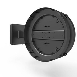 Sapling Analog Clock Wall Mount, Double-Sided, Black - for 16" Clock Sapling Co., Inc. Shiffler Furniture and Equipment for Schools