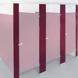 Accurate Partitions 80H x 1T Pilaster, Solid Plastic Accurate Partitions Shiffler Furniture and Equipment for Schools