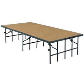 National Public Seating Portable Stage with Hardboard 48W x 96L National Public Seating Shiffler Furniture and Equipment for Schools